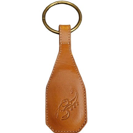 Scorpion keychain with ring